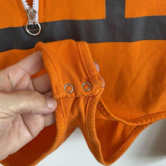 Chemistry Long Sleeves Astronaut Space Explorer Halloween Bodysuit Top Sz Large - Picture 10 of 13